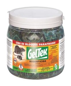 GELTEK BLOQUE RODENTICIDA (RATICIDA) X  KG