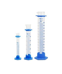 PROBETA GRADUADA BASE PLASTICA X 25 ML - GLASSCO
