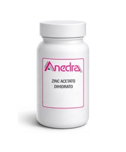 ZINC ACETATO DIHIDRATO 99.5% RA (ACS) X 500 GRS - ANEDRA