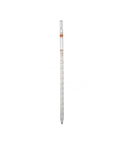 PIPETAS GRADUADAS TIPO MOHR DE 1 ML (1/100) C/CERT. LOTE - GLASSCO