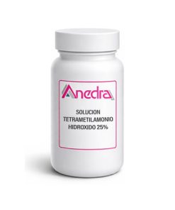 TETRAMETILAMONIO HIDROXIDO SOLUCION 25% EN AGUA X 250 ML ANEDRA