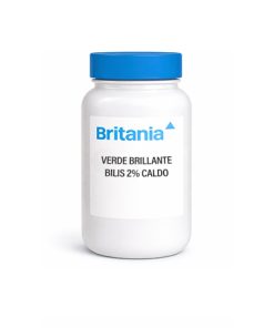 VERDE BRILLANTE BILIS 2% CALDO X 500 GRS - BRITANIA