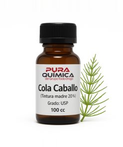 TINTURA COLA CABALLO  (EQUISETUM GIGANTEUM L. )20 % X LT