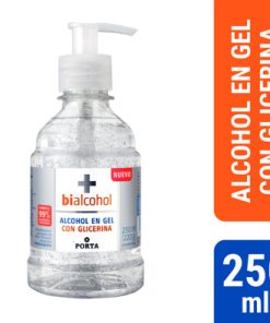 ALCOHOL EN GEL PORTA C/VAL  X 250 CC