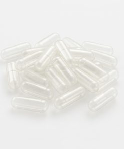 CAPSULA GELATINA N 00  X  MILLAR TRANSPARENTES/TRANSPARENTES