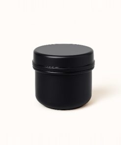 POTE SIMPLE NEGROS POLIPROPILENO X 15 CC C/TAPA ROSCA