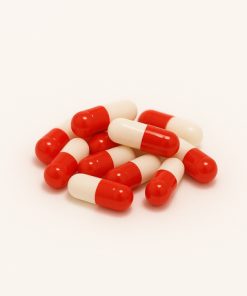 CAPSULA GELATINA N00 ROJO/BLANCA  X MILLAR (1000)