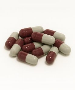 CAPSULA GELATINA N00 GRIS/BORDO  X MILLAR (1000)