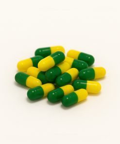 CAPSULA GELATINA N  4  AMARILLO/VERDE X1000
