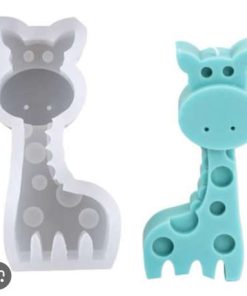 MOLDE SILICONA N74 JIRAFA X UNID