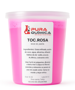 PAN BASE TOCADOR COLOR ROSA X 500 GRS (POTE )  NUEVO