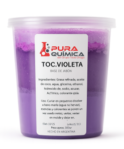 PAN BASE TOCADOR COLOR LAVANDA X 500 GRS (POTE )  NUEVO