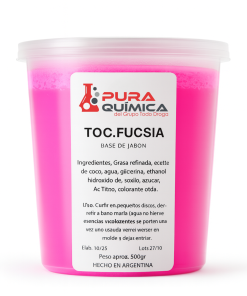 PAN BASE TOCADOR COLOR FUCSIA X 500 GRS (POTE )  NUEVO