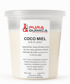 PAN BASE COCO CON MIEL   X 500 GRS (POTE )  NUEVO