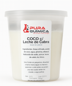 PAN BASE COCO LECHE DE CABRA  X  500 GRS (POTE )  NUEVO