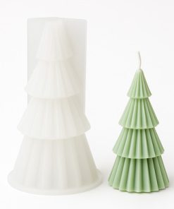 MOLDE SILICONA VELAS N90 PINO EN CAPAS X UNID