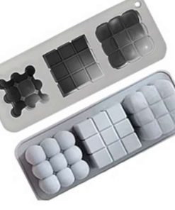 MOLDE SILICONA N63 VELAS FORMAS VARIAS GRANDE X UNID