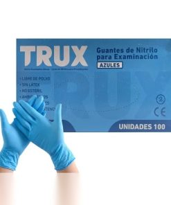 GUANTES DE NITRILO CHICOS - CAJA X 100 UN