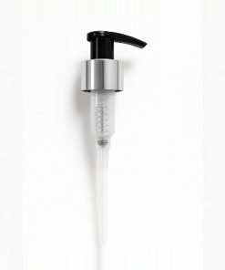 VALVULA CREMERA NEGRA ENF PLATA BRILLO 24/410 B/J STANDAR